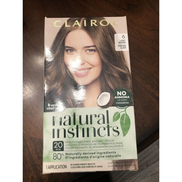 Clairol Other - CLAIROL NATURAL INSTINCTS VEGAN HAIR COLOR (No Ammonia)